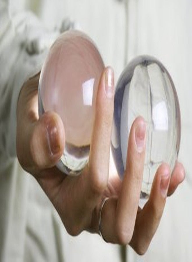 DSJUGGLING 2 pcs of 50mm Clear Acrylic Contact Juggling Ball Kits for Practice Juggling or Finger Strength Training - Image 4